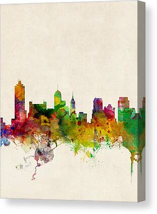 Memphis Skyline Canvas Prints for Sale