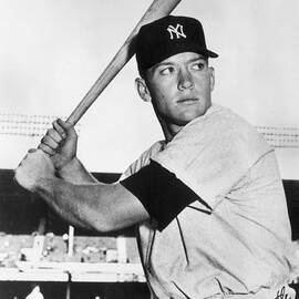 Mickey Mantle at-bat by Gianfranco Weiss