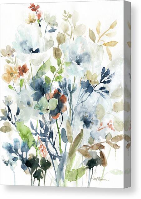 Mixed Garden 1 Canvas Art Print by Carol Robinson