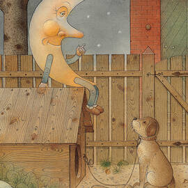 Moon by Kestutis Kasparavicius