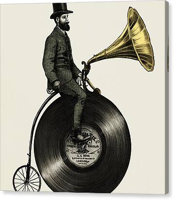 Music Man Canvas Print