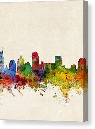 Nashville Skyline Canvas Prints for Sale