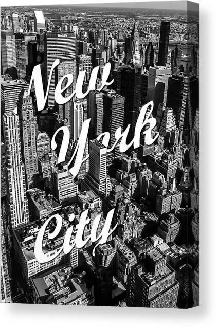 New York City Canvas Art Print by Nicklas Gustafsson
