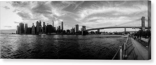 New York Skyline Canvas Art Print by Nicklas Gustafsson