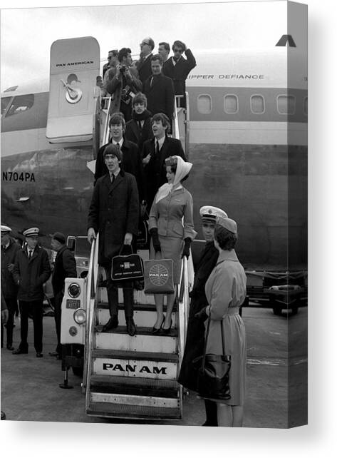 New York, Usa, 1964. Members Of The Canvas Art Print by Popperfoto