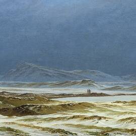 Northern Landscape,spring by Caspar David Friedrich