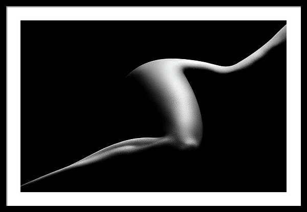 Nude Woman Bodyscape 9 Framed Print