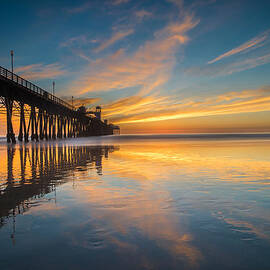 Oceanside Reflections 2 by Larry Marshall