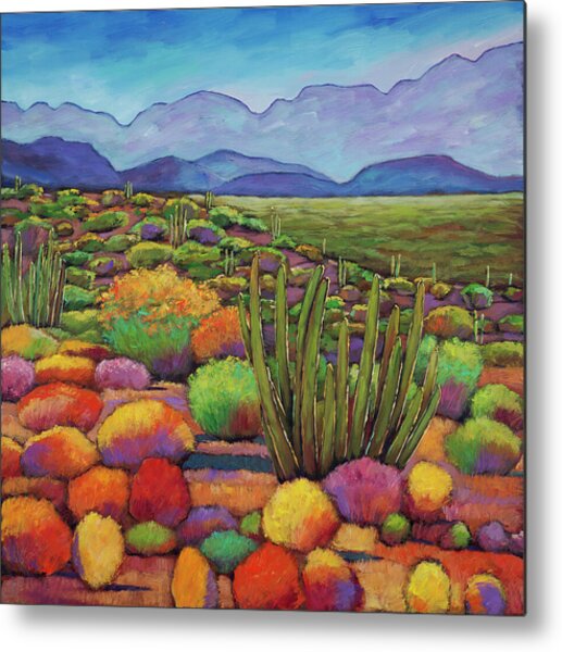 Organ Pipe Metal Print