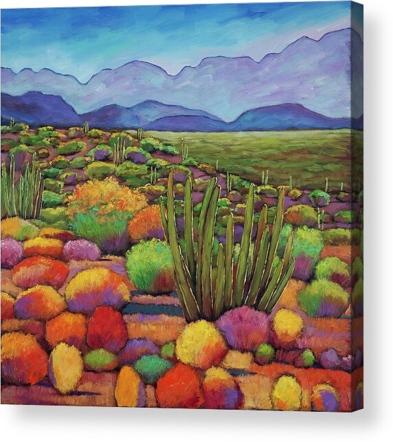 Organ Pipe Acrylic Print