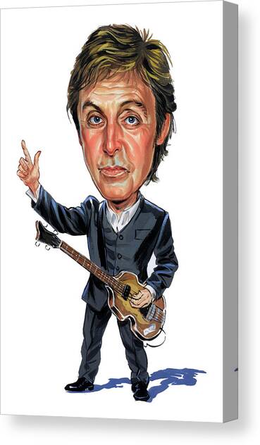 Paul McCartney Canvas Art Print by Art