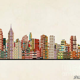 philadelphia city skyline by Bri Buckley