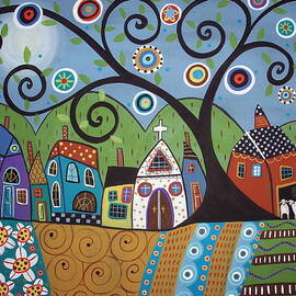 Polkadot Church by Karla Gerard