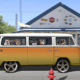 Postcards from Otis - Road Trip  by Mike McGlothlen