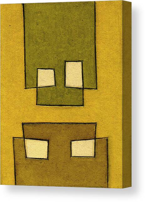 Protoglifo #2 Canvas Art Print by Pepetto Gallery