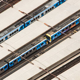 Railway Abstract by Jacqueline Hammer