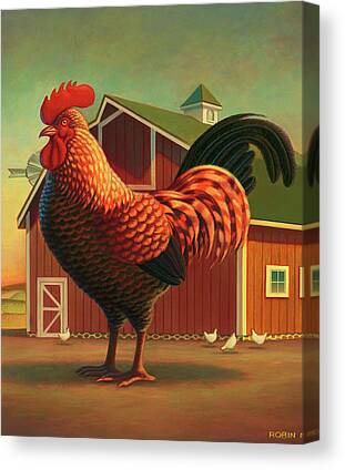 Farm Animals Canvas Prints for Sale