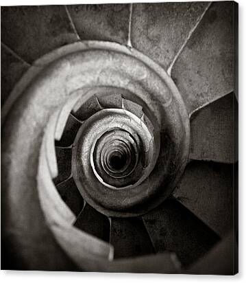 Sagrada Familia Steps Canvas Print