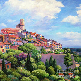 Saint Paul de Vence Square by John Clark