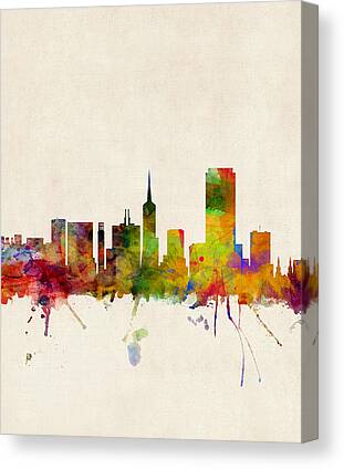 San Francisco Skyline Canvas Prints for Sale