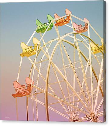 Santa Cruz Ferris Wheel Canvas Print