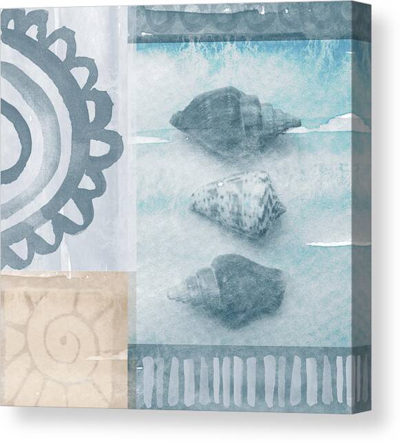 Seashells  Canvas Art Print by Linda Woods