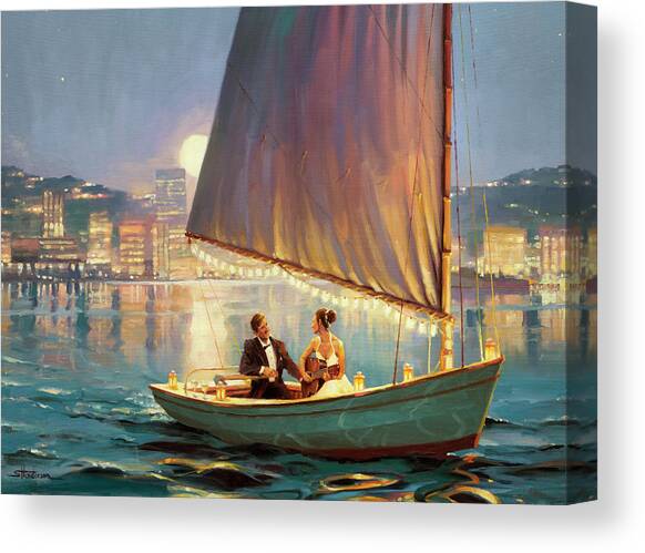 Serenade Canvas Art Print by Steve Henderson