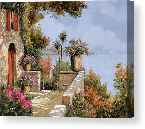 Il Silenzio Canvas Art Print by Guido Borelli
