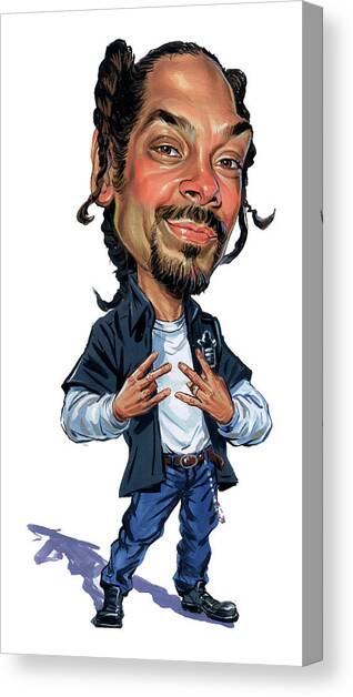 Snoop Dogg Canvas Art Print by Art