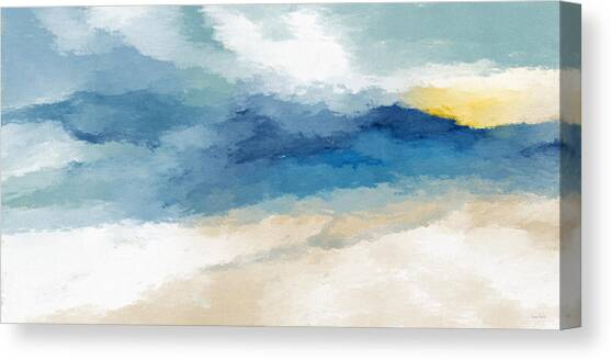 Soothing Memory- Art by Linda Woods Canvas Art Print by Linda Woods