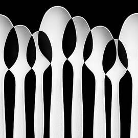 Spoons Abstract:  Forest by Jacqueline Hammer