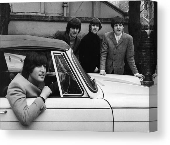 Street Legal Beatle Canvas Art Print by Express Newspapers