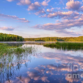 Summer morning at 06.08 by Veikko Suikkanen