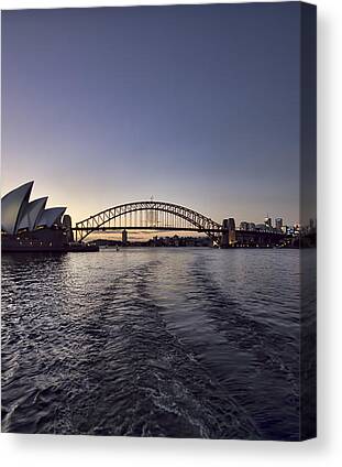 Sydney Skyline Canvas Prints for Sale
