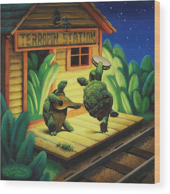 Terrapin Station Wood Print