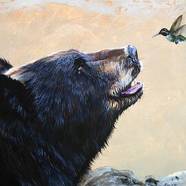 The Bear and the Hummingbird by J W Baker