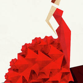 The Dancer Flamenco by Vess DSign