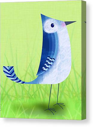 Bluebird Canvas Prints for Sale
