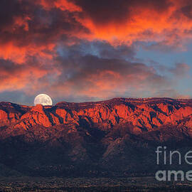 The Majestic Sandias  by Elijah Rael