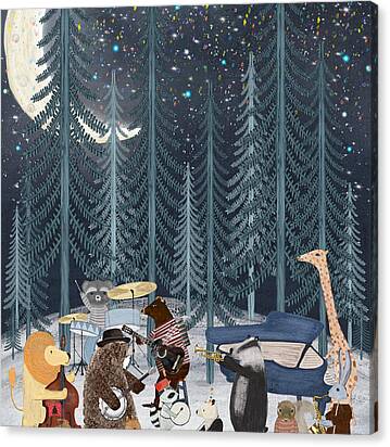 The Moon Band Canvas Print