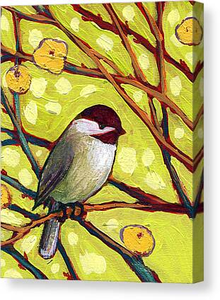 Chickadee Canvas Prints for Sale