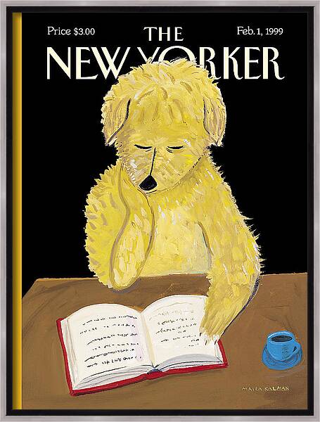 The New Yorker Cover - February 1, 1999 Framed Canvas Print