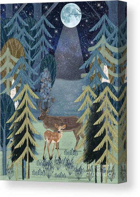 The Secret Forest Canvas Art Print by Bri Buckley