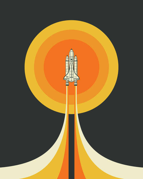 The Space Shuttle #1 Poster