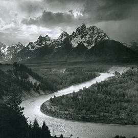 The Tetons - Snake River by Archive Photos