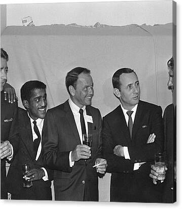 The Usual Rat Pack Canvas Print