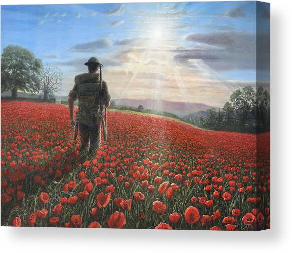 Tommy Canvas Art Print by Richard Harpum