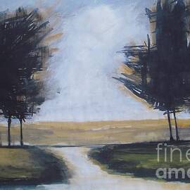 Trees on Rural Road 2 by Vesna Antic