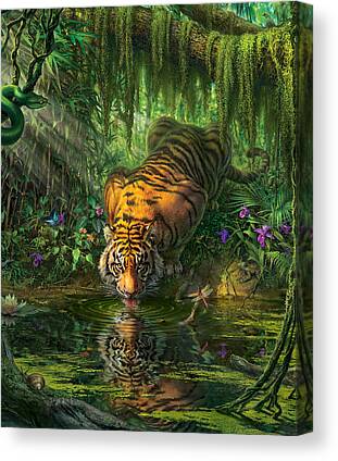 Jungle Canvas Prints for Sale