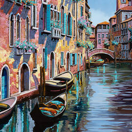 venezia tutta rosa by Guido Borelli